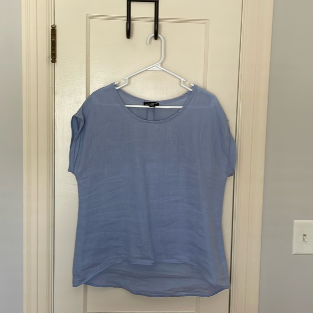 Willi Smith linen top